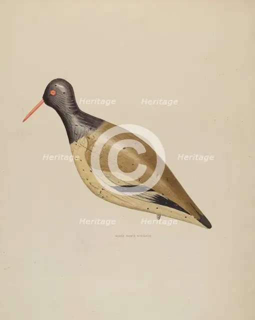 Decoy, c. 1939. Creator: Rocco Navigato.