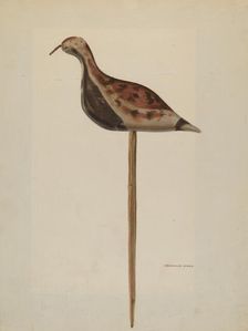 Decoy, c. 1940. Creator: Franklyn Syres