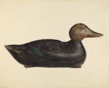 Decoy, c. 1940. Creator: Mina Lowry