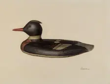 Decoy, c. 1941. Creator: Selma Sandler