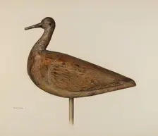 Decoy, c. 1942. Creator: Hester Duany