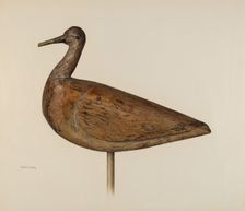 Decoy, c. 1942. Creator: Hester Duany
