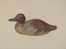 Decoy Duck, c. 1938. Creator: Rose Campbell-Gerke