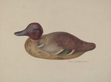 Decoy Duck, c. 1938. Creator: Rose Campbell-Gerke
