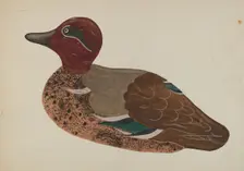 Decoy Duck, c. 1938. Creator: Rose Campbell-Gerke