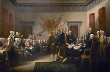 Declaration of Independence 1819. Creator: Trumbull, John (1756-1843)