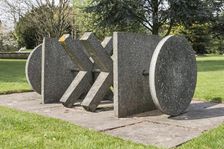 Declaration sculpture by Philip King, Beaumanor Hall, Woodhouse, Leicestershire, 2015. Artist: Steven Baker