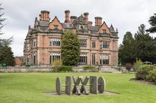 Declaration sculpture by Philip King, Beaumanor Hall, Woodhouse, Leicestershire, 2015. Artist: Steven Baker