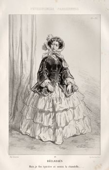 Déclassés. Creator: Paul Gavarni (French, 1804-1866)