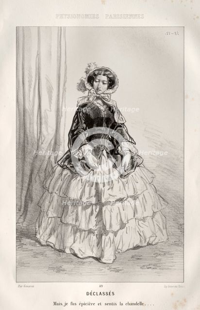 Déclassés. Creator: Paul Gavarni (French, 1804-1866).