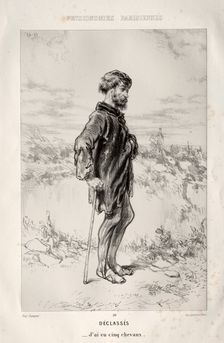 Déclassés. Creator: Paul Gavarni (French, 1804-1866)