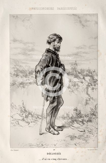 Déclassés. Creator: Paul Gavarni (French, 1804-1866).