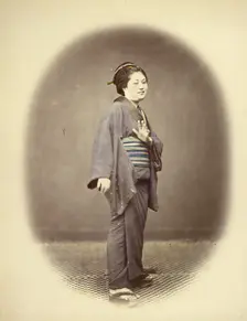 Declining the Honour, 1866-1867. Creator: Felice Beato