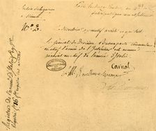 Decree of the Executive Directorate, 2 March 1796, (1921). Creator: Unknown