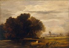 Dedham Ferry 1808-1847. Creator: William Collins