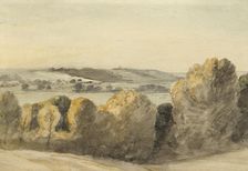 Dedham Vale From The Road To East Bergholt, Sunset, 1810. Creator: John Constable