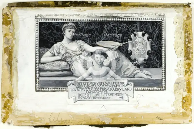 Dedication (for Lamia), 1885. Creator: Will H. Low.