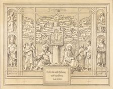 Dedication: Ich bin die Auferstehung und das Leben (I am the resurrection and the life), 1823. Creator: Ferdinand Olivier