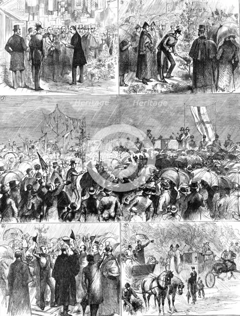 Dedication of Burnham Beeches to the public, 1883. Creator: Unknown.