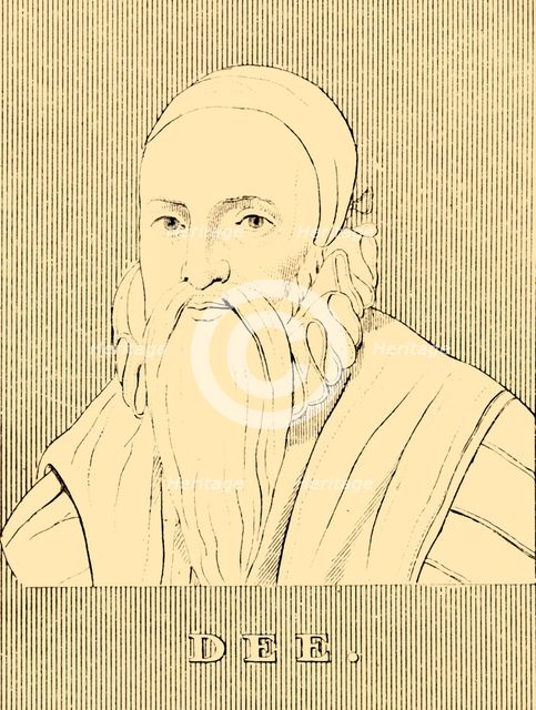 'Dee', (1527-1609), 1830. Creator: Unknown.