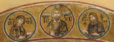 Deesis: Christ, the Virgin Mary and John the Baptist. Artist: Byzantine Master