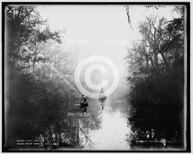 Deep Creek, between 1880 and 1897. Creator: William H. Jackson.