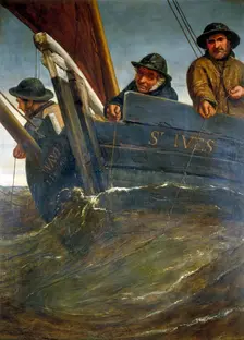 Deep Sea Fishing 1864. Artist: James Clarke Hook
