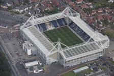 Deepdale, home of Preston North End Football Club, Lancashire, 2015. Creator: Dave MacLeod