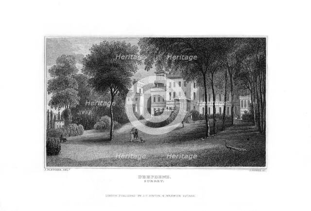 Deepdene, Dorking, Surrey, 1829.Artist: J Rogers