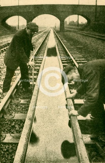 'Deepening the Water-Troughs', 1930. Creator: Unknown.