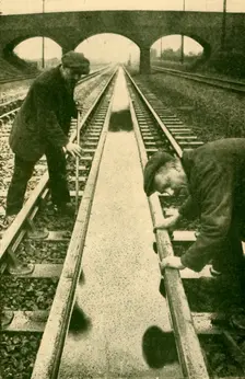 Deepening the Water-Troughs 1930. Creator: Unknown