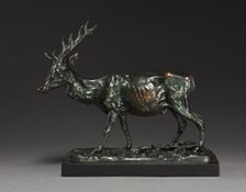 Deer, after 1830. Creator: Antoine-Louis Barye (French, 1796-1875), imitator of