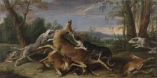 Deer Hunt, between 1620 and 1657. Creator: Frans Snyders