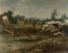 Deer hunt, between 1620 and 1657. Creator: Frans Snyders
