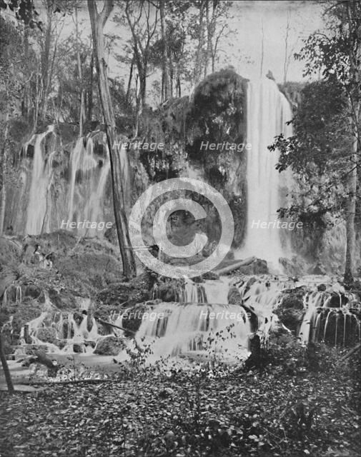 'Deer Lick Falls, Mineral Springs, Va.', c1897. Creator: Unknown.