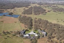 Deer park and White Lodge, Richmond Park, Richmond upon Thames, London, 2018. Creator: Historic England Staff Photographer