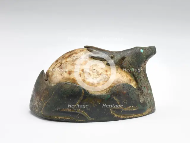 Deer-shaped ornament, Han dynasty, 206 BCE-220 CE. Creator: Unknown.