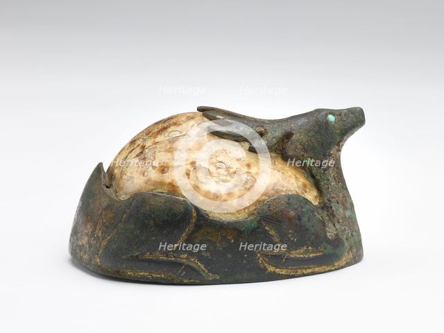 Deer-shaped ornament, Han dynasty, 206 BCE-220 CE. Creator: Unknown.