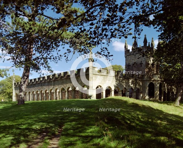 Deer shelter, Auckland Castle Park, Bishop Auckland, Durham, c1980-c2017.  Artist: Historic England Staff Photographer.