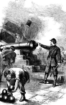 Defence of Fort Sumter, South Carolina, 1861 (c1880)