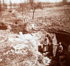 Defences, Craonne, northern France, c1914-c1918