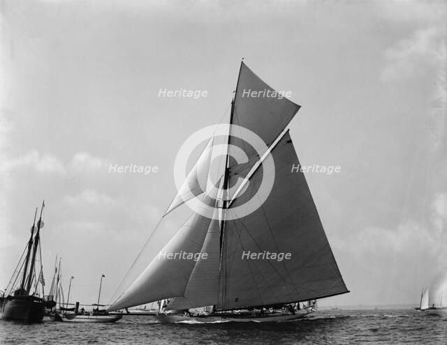 Defender, 1895 Aug 2, c1895. Creator: John S Johnston.