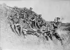 Defenders of Tsing Tau, 1914. Creator: Bain News Service
