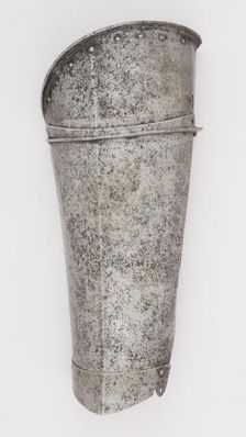 Defense for the Left Thigh (Cuisse), Italian, ca. 1425. Creator: Unknown