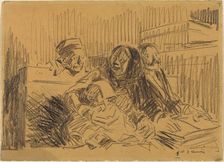 Defenseur et Accuse, c. 1908. Creator: Jean Louis Forain