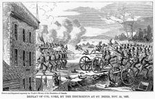 Defeat of Colonel Gore, by the Insurgents at St Denis, 22 November 1837 (1877)