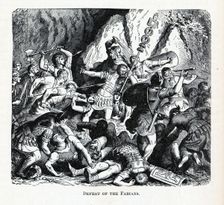 Defeat of the Fabians, 1882. Artist: Anonymous