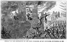 Defeat of the Insurgents by Sir John Colborne at St Eustache, 25 November 1837 (1877)