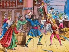 Defeat of the pirates c1905