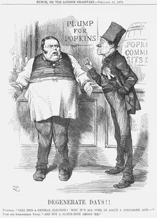 Degenerate Days!! 1874. Creator: Joseph Swain
